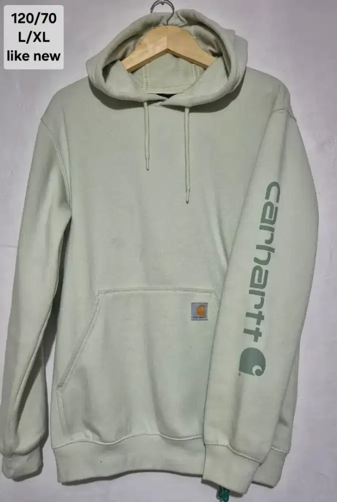 Hoodie carhartt spellout