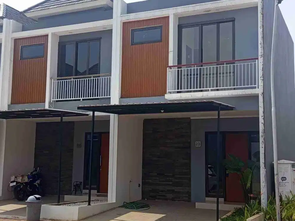 JUAL rumah 2 lantai selangkah BSD Serpong ready unit