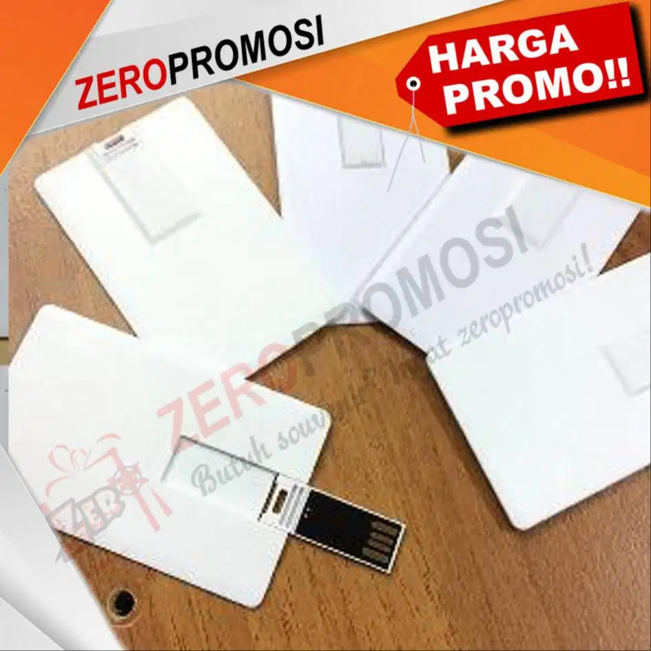 Souvenir Promosi Kekinian Flashdisk Kartu Nama Bisa Cetak Logo Sendiri