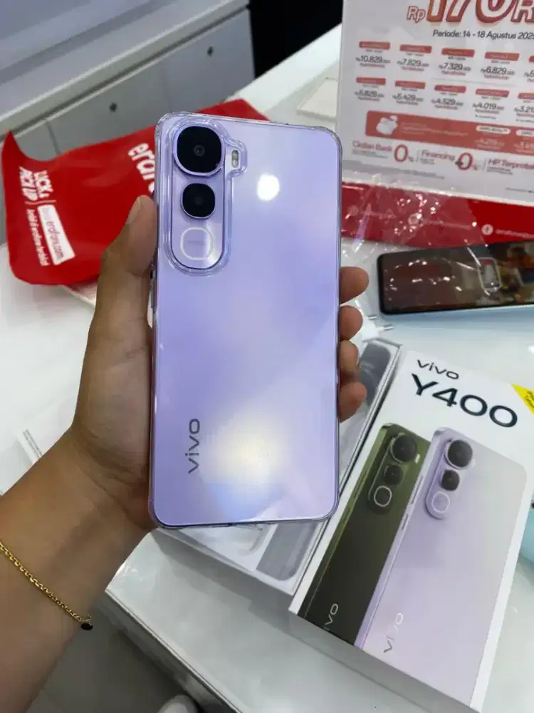 Vivo Y400 8+8/128gb garansi 1 tahun