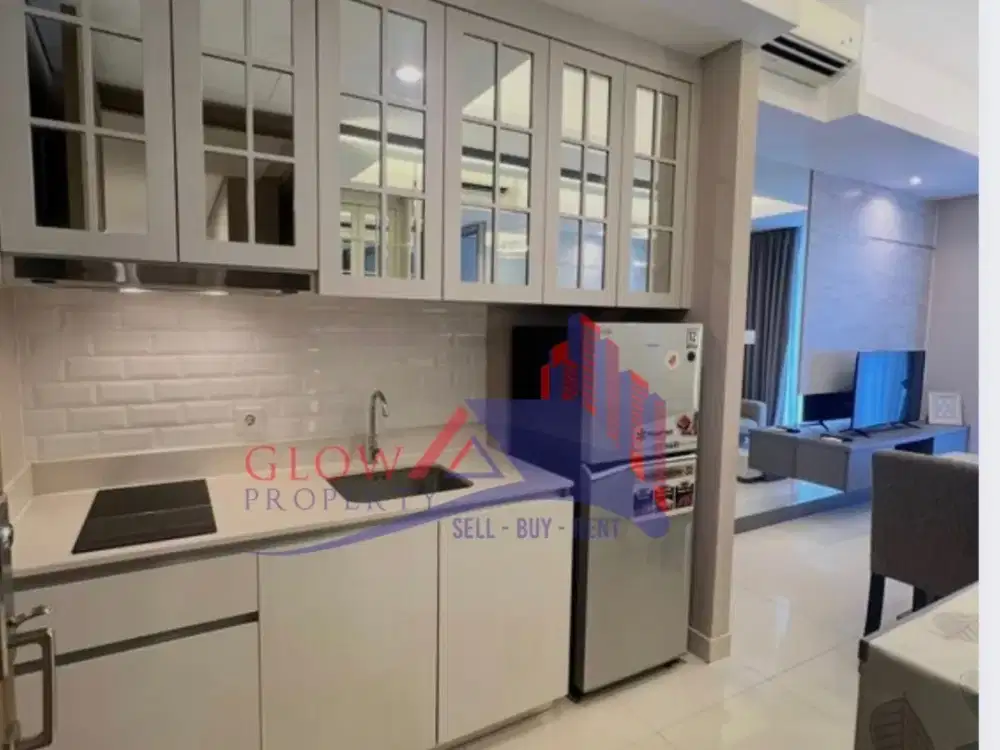 disewakan 2 bedroom semi furnish taman anggrek residence