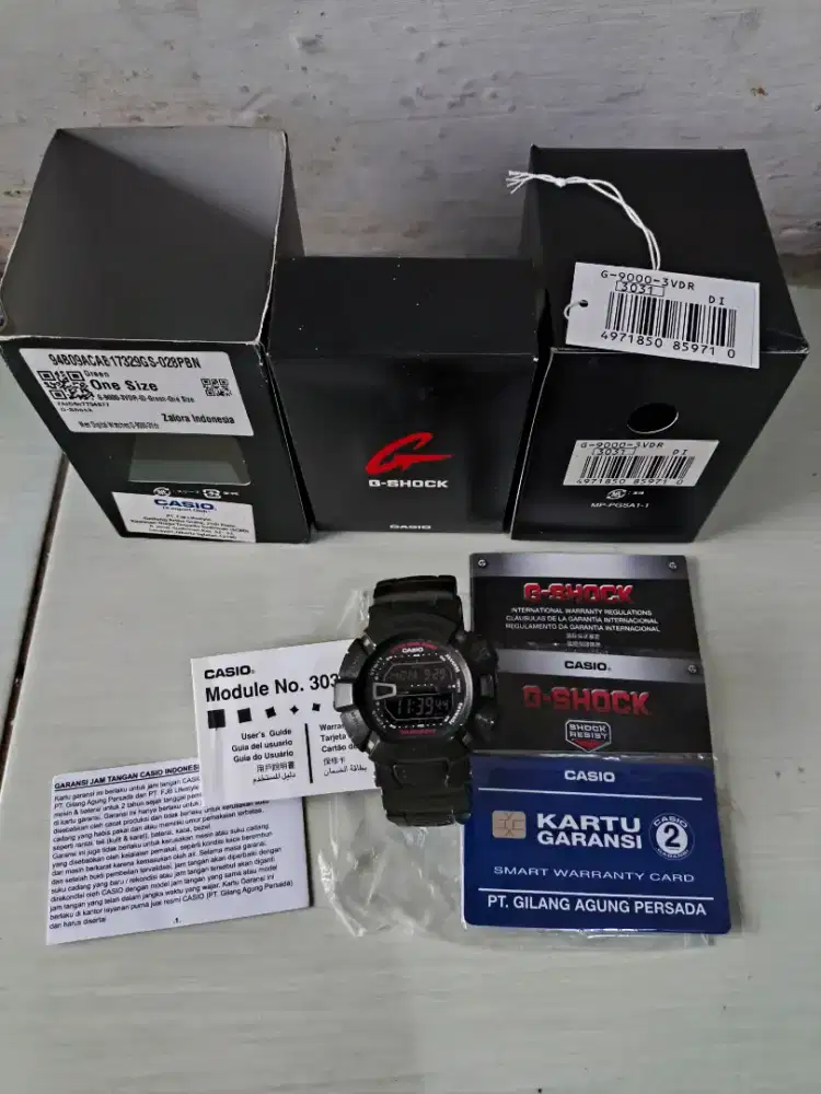 Casio gshock mudman G-9000
