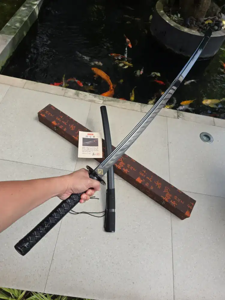 Pedang samurai katana impor Yami No Tsubasa warrior