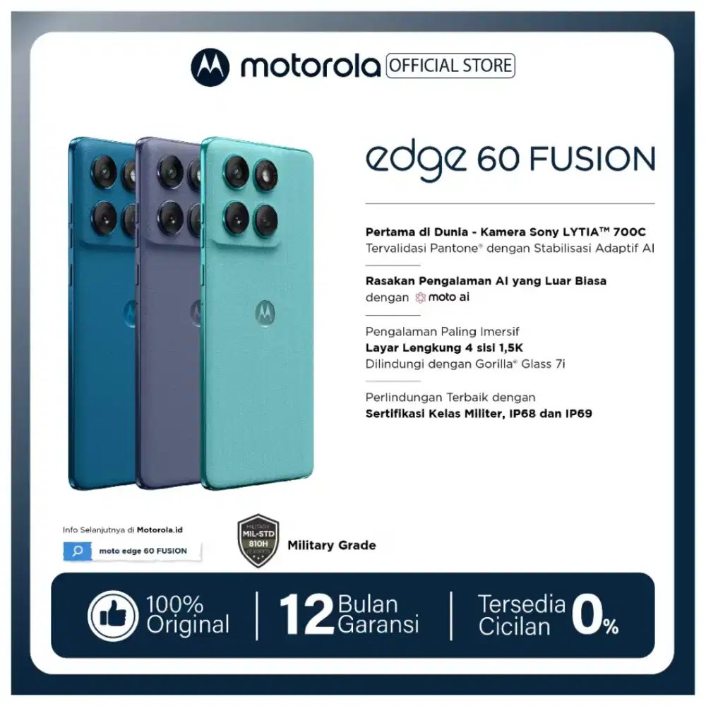Motorola Edge 60 Fusion 5G 12/256gb Promo