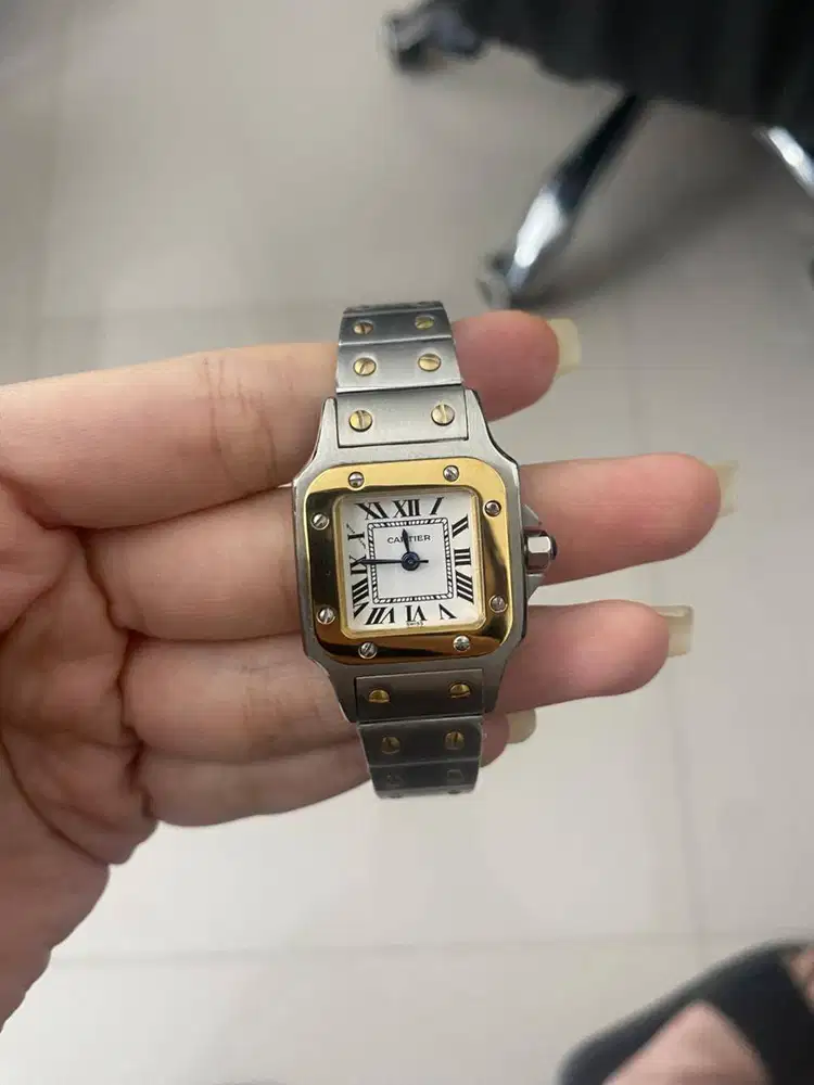 Cartier Santos Galbée Size M 27mm (1:1 Mesin Swiss)
