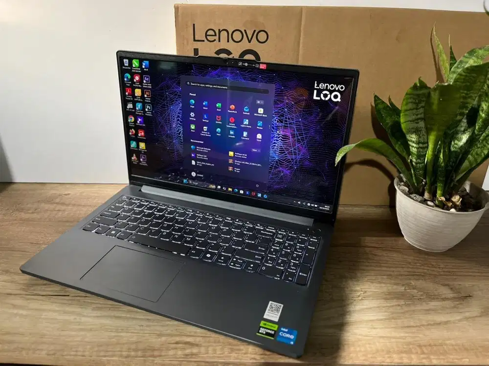 Laptop lenovo loq gaming garansi resmi 2027 i5 gen 12 rtx3060 6gb