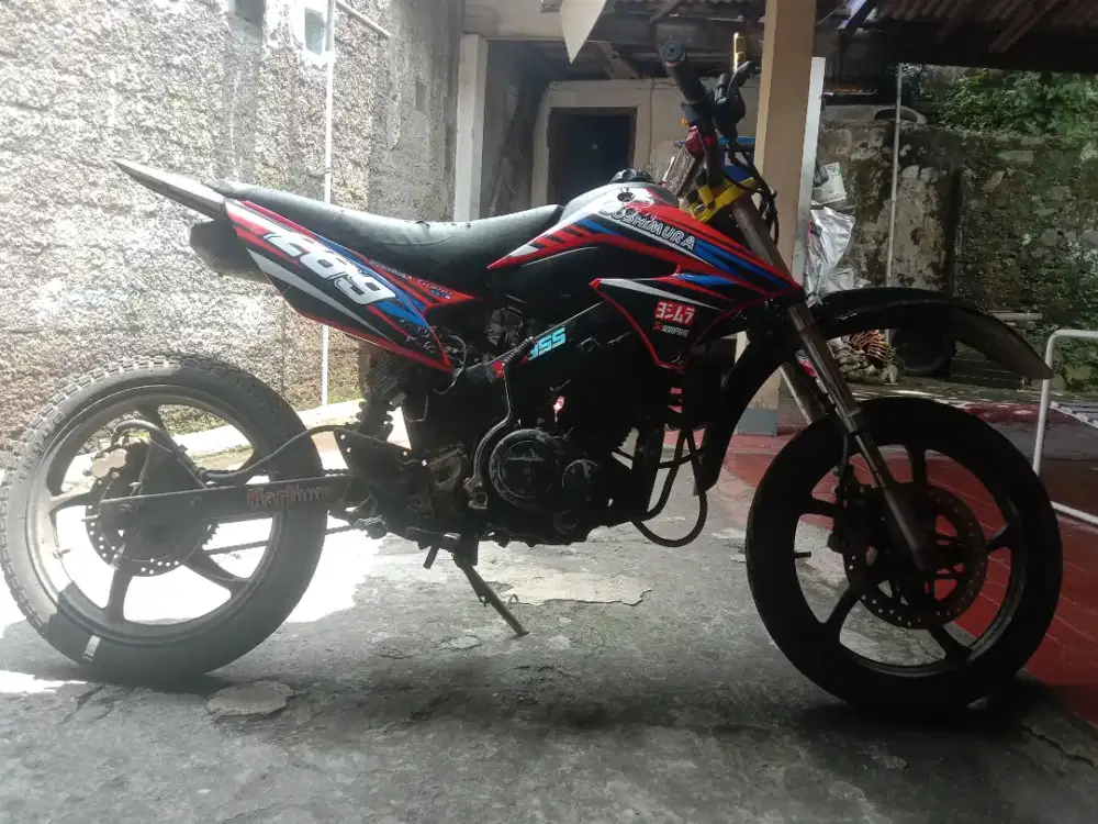 Trail minerva 150cc ss komplit lokasi cilebut