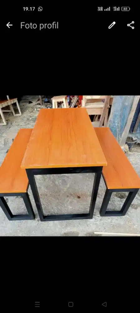 Mija makan dan kursi full hpl