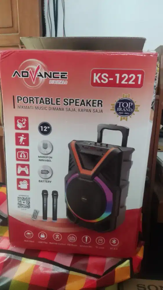 PORTABLE SPEAKER ADVANCE KS-1221