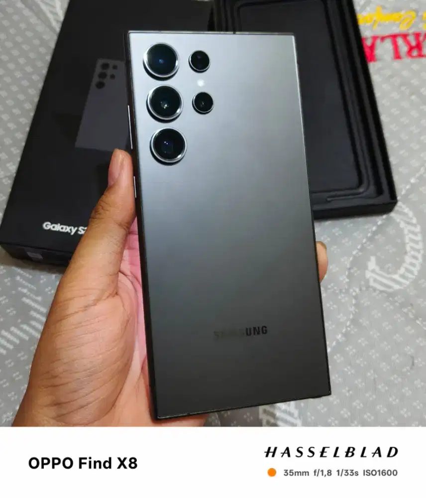 Samsung S24 ultra 12/256 GB lengkap mulus