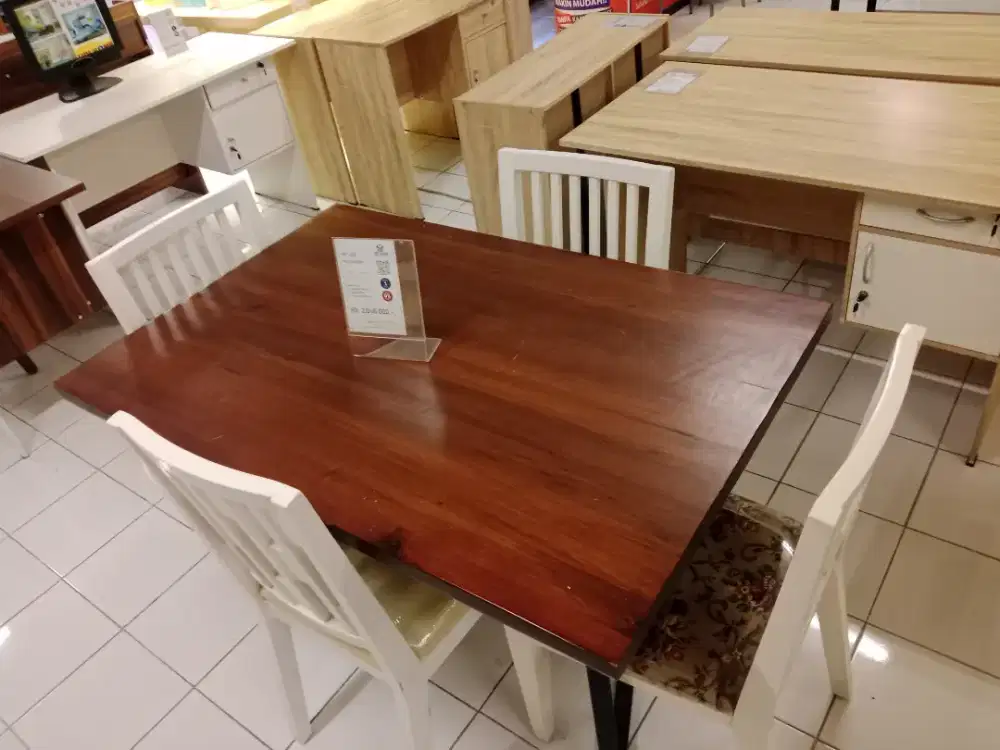 MEJA MAKAN SET UNI HOME DT120 CICILAN RINGAN