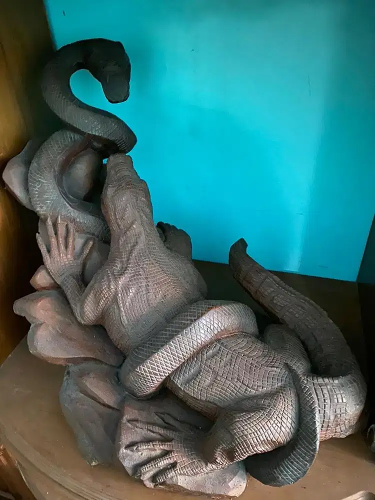 Jual ukiran jati ruang tamu