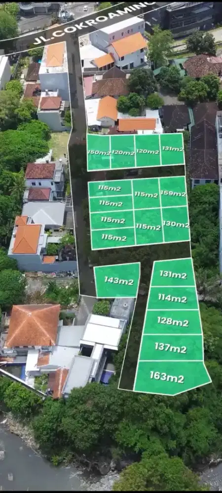 Di jual tanah kavling di cokroaminoto denpasar. Bali