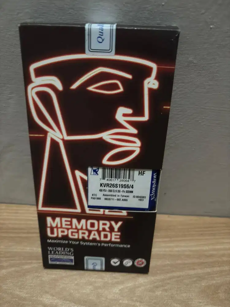 RAM SODIM DDR4 KINGSTON 4GB