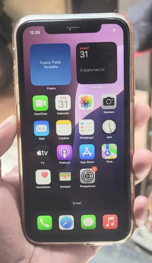 Iphone xr 64gb hp kabel data