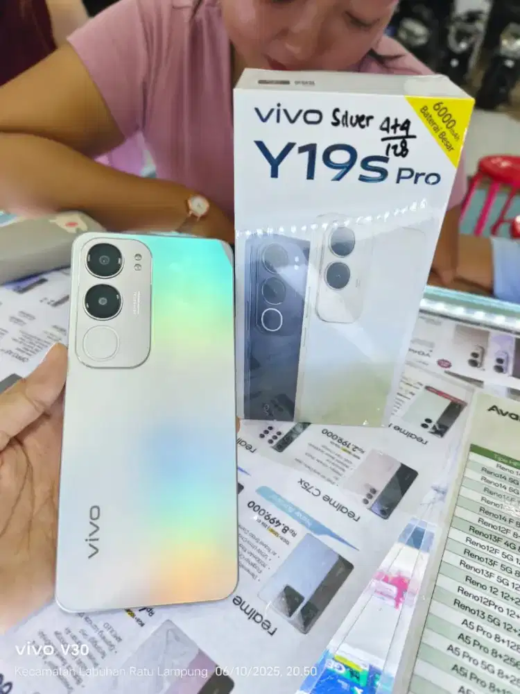 Vivo Y19spro ram 8