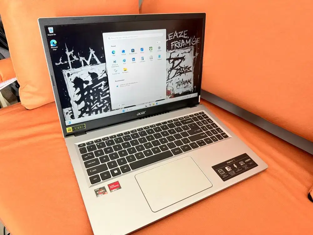 Laptop Desain Acer A315 Ryzen 5 7520U Ram 16