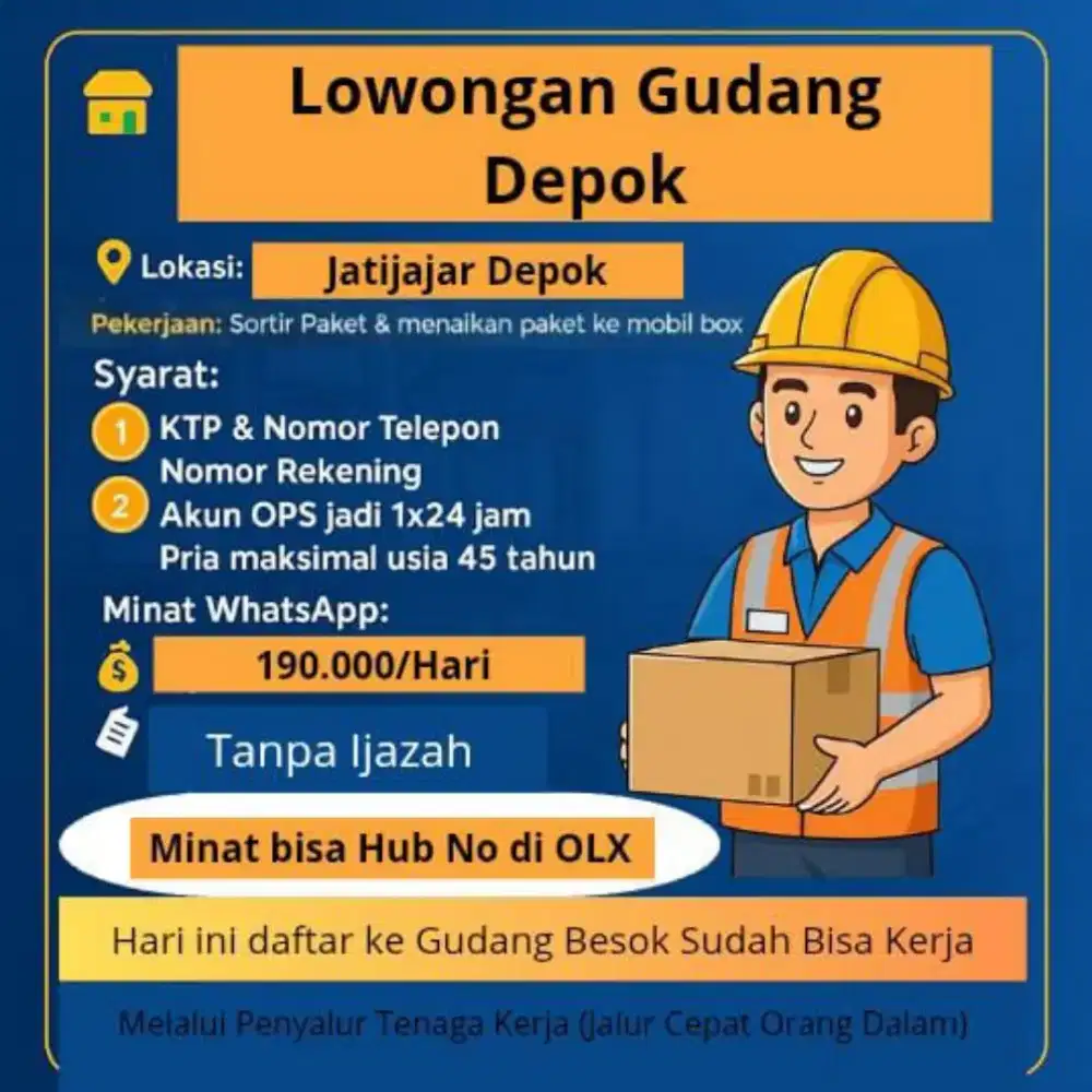 Lowongan gudang ekspedisi