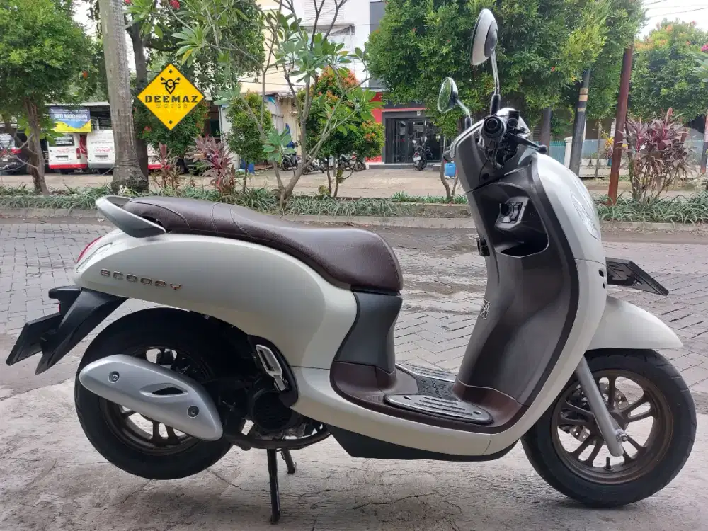 (DP 300 Rb)‼️ Honda Scoopy Prestige Keyless Putih Mulus 2023