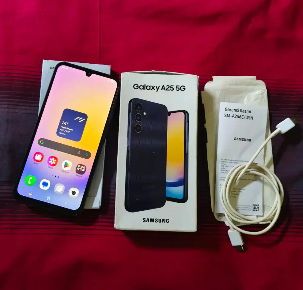 Samsung A25 5G 8/256 Sein Fullset
