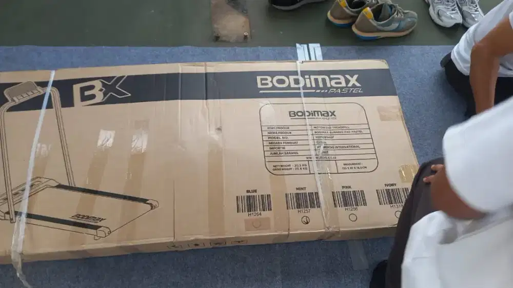 Treadmill, Running Pad Bodymax Pastel