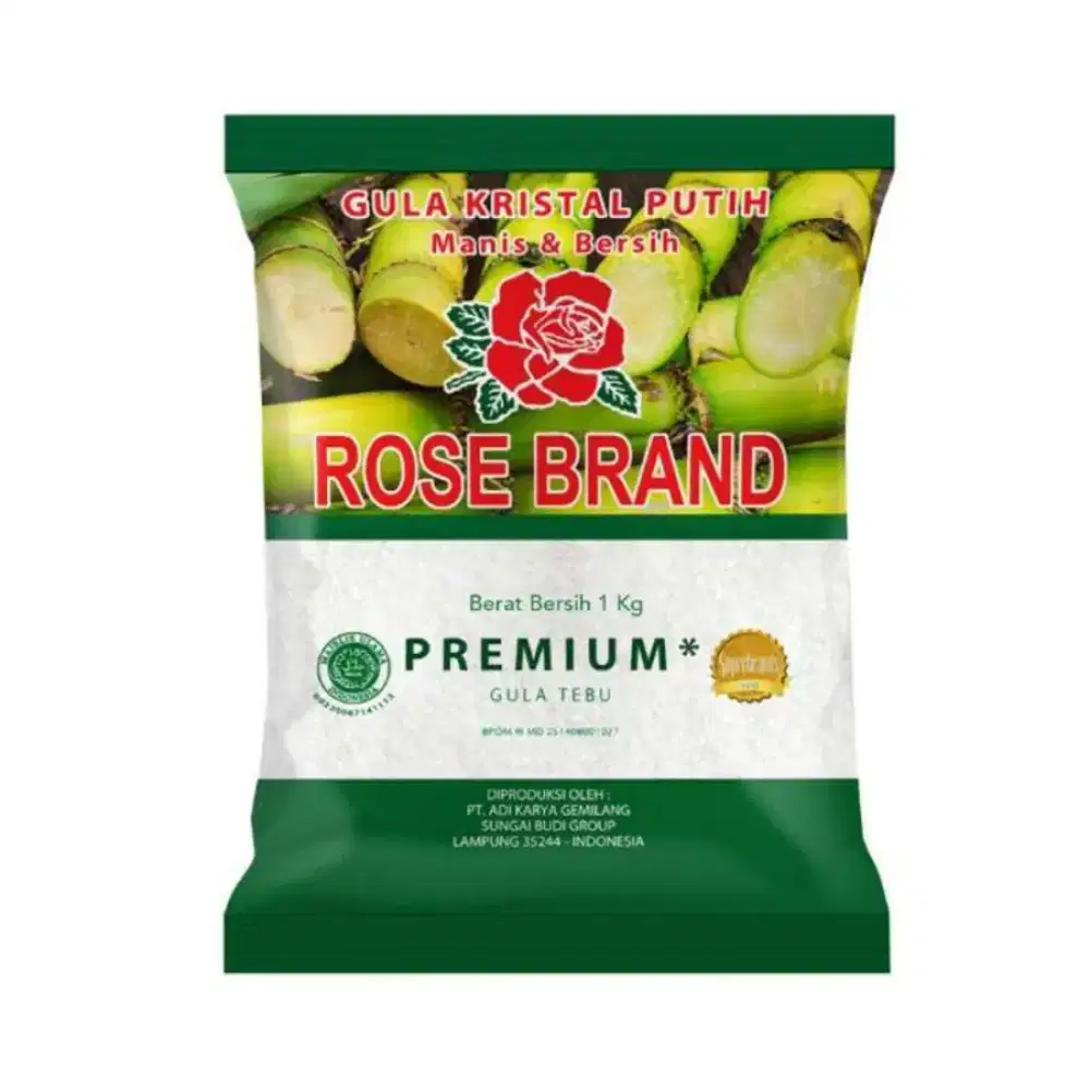 Gula Pasir merk Rose Brand (Hijau)