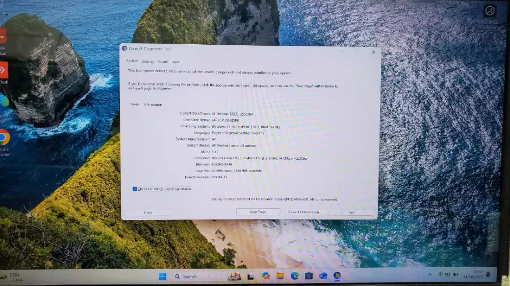 HP Pavilion 13 - an0xx