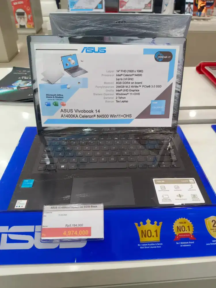Kredit laptop Asus vivobook 14 cicilan murah dan Proses tanpa ribet