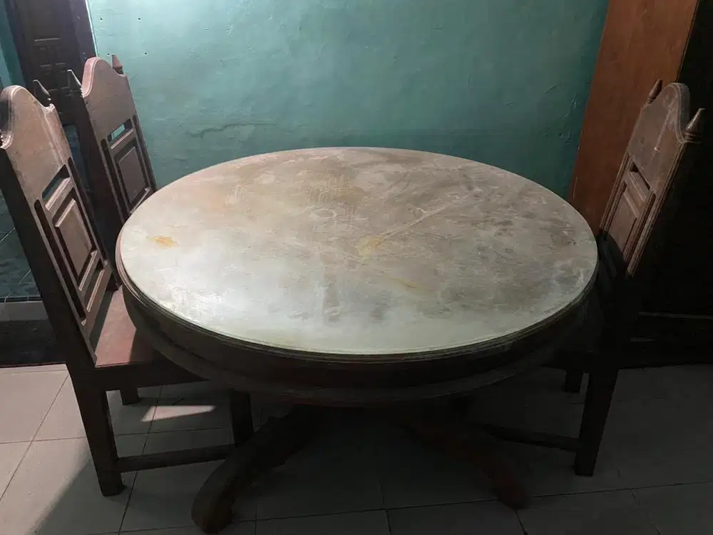 Jual kursi meja set makan