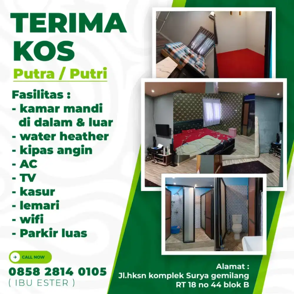KOST MAHASISWA & KARYAWAN