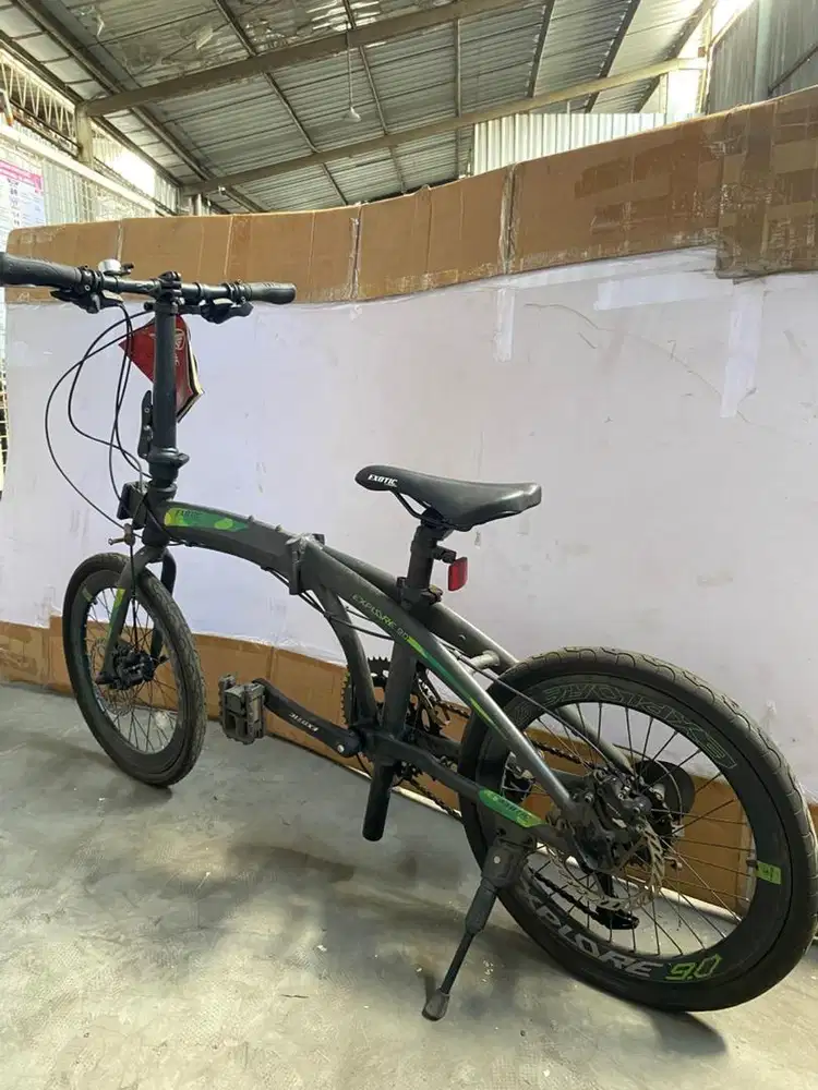 Sepeda lipat exotic harga ambyar