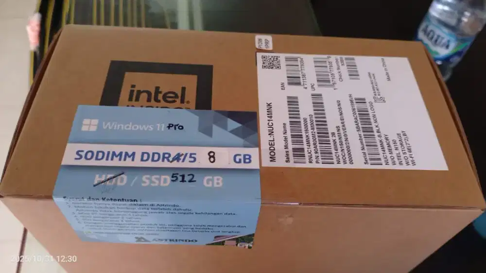 Pc mini cpu  Asus Intel NUC n150 8/512 GB bnib new