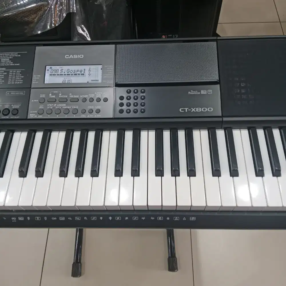 Keyboard piano CASIO CTX800 bisa cicilan cukup pake KTP