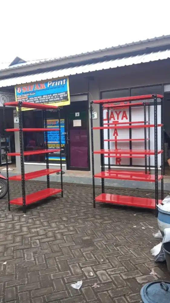Rak besi rak siku rak kantor