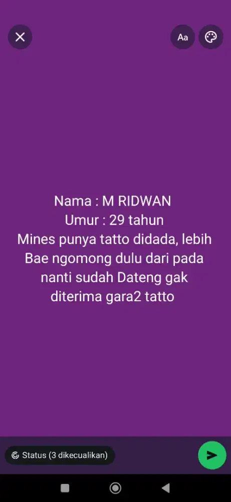 Mencari penghasilan buat nafkahi keluarga
