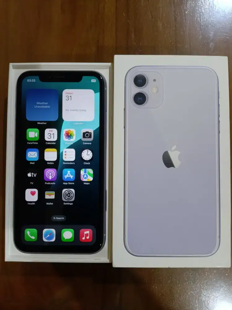 JUAL iPhone 11 64GB FULLSET ORI ex inter LLA, BEACUKAI All Operator