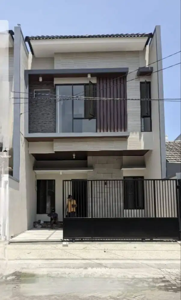 Dijual Rumah Baru Gress Minimalis Klampis Anom Wisma Mukti 2 Lantai