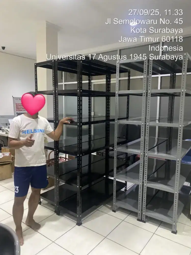 Rak besi rak gudang rak serbaguna