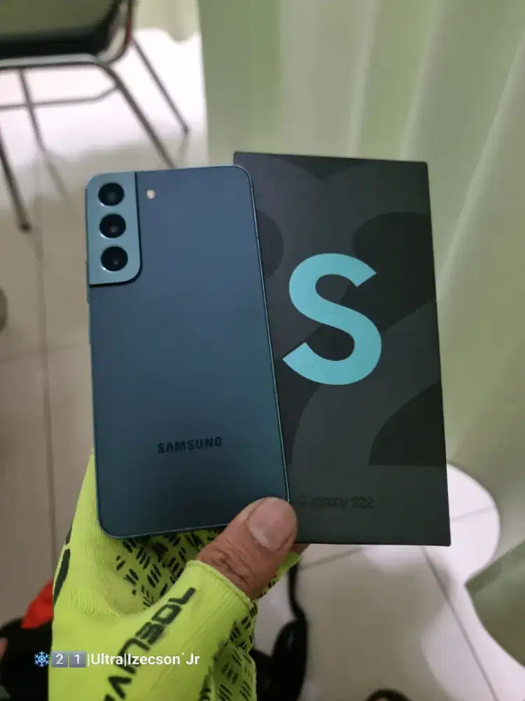 Samsung S22 5G SEIN 8/128 Fullset Original 95% Mulus, Minus Greenline