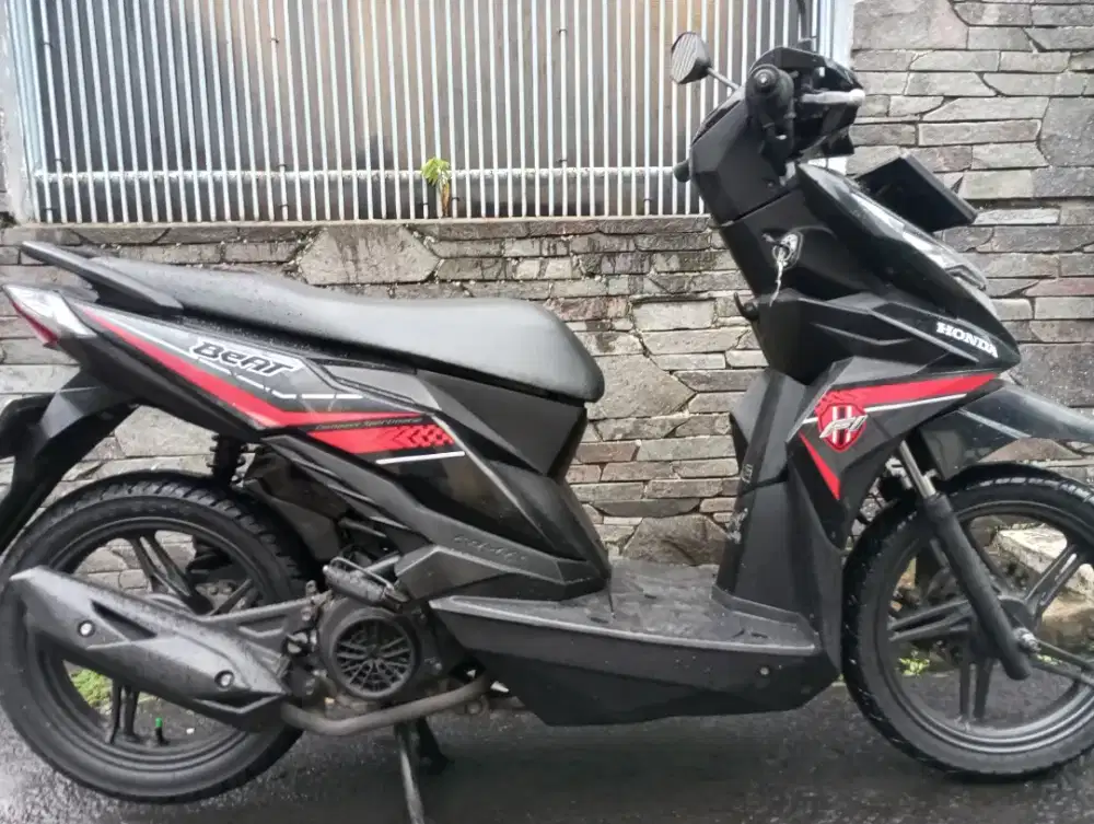 Honda Beat Fi ECO Digital Thn 2017 Original Bagus Siap Pakai Saja