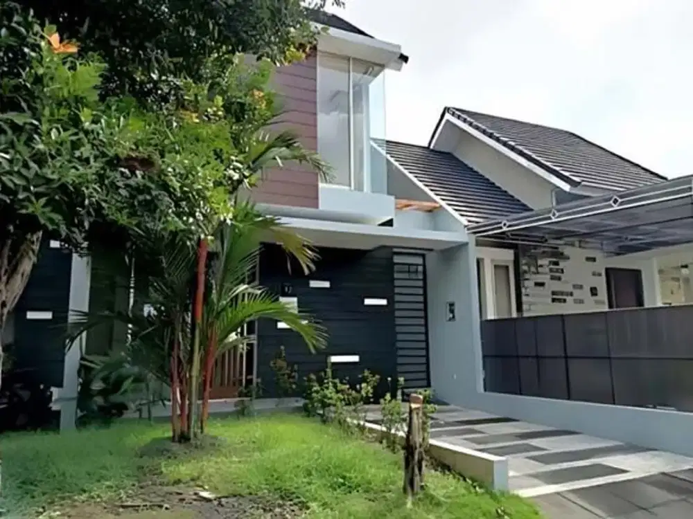 Dijual rumah minimalis 2 lantai di Citra Sun Garden Yogyakarta Rumah type fortuna 2 Lantai Siap Huni