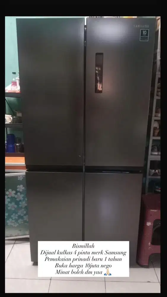 Kulkas 4 pintu merk samsung