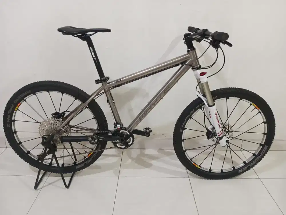 Whyte 19Ti MTB 26er sz M full XT 2x11 - Manitou Marvel Pro - Mavic Slr