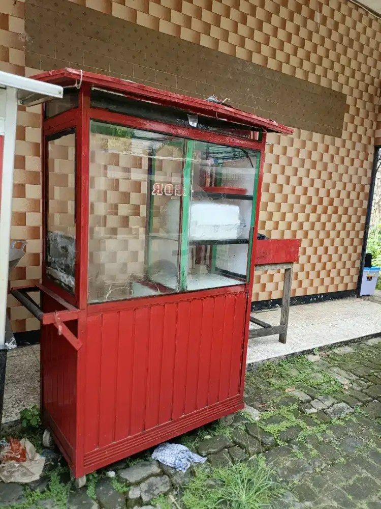 Gerobak jualan siap pakai