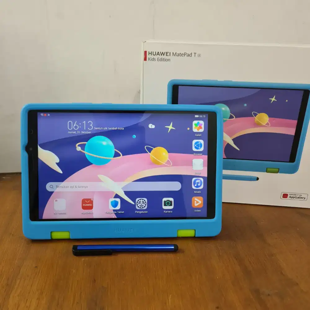 Huawei Matepad T8 Kids Edition 2/16 KOB2-W09 Second Mulus Lengkap