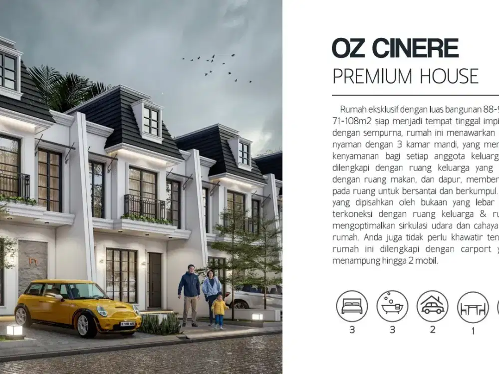 Rumah Dekat Mall Cinere dan Living Plaza