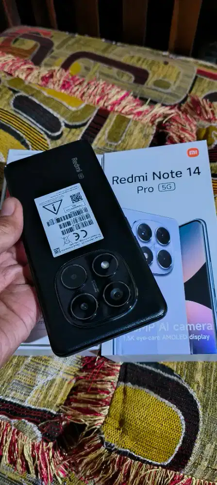 Redmi Note 14 Pro 5G 8/256gb istimewa (open box saja) garansi full