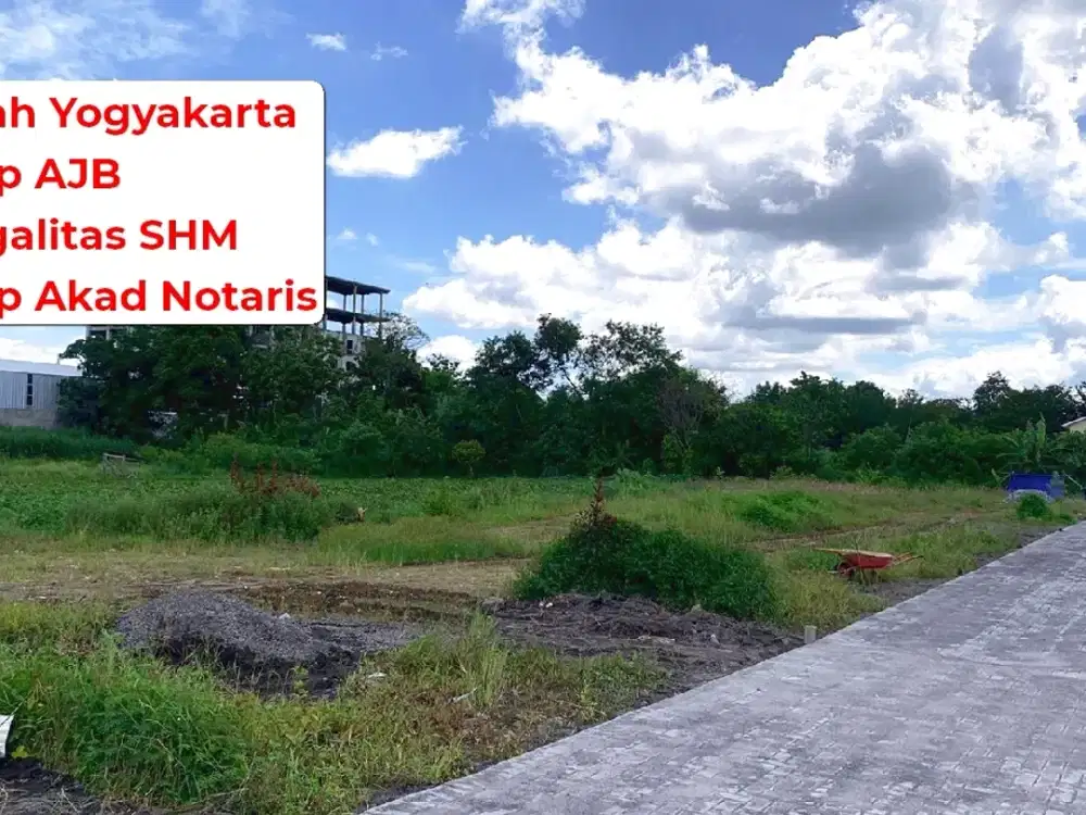 Tanah Strategis Trihanggo Lokasi Premium Sleman