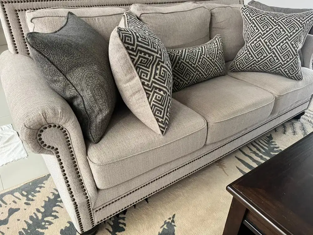 Sofa 3 seater fabric