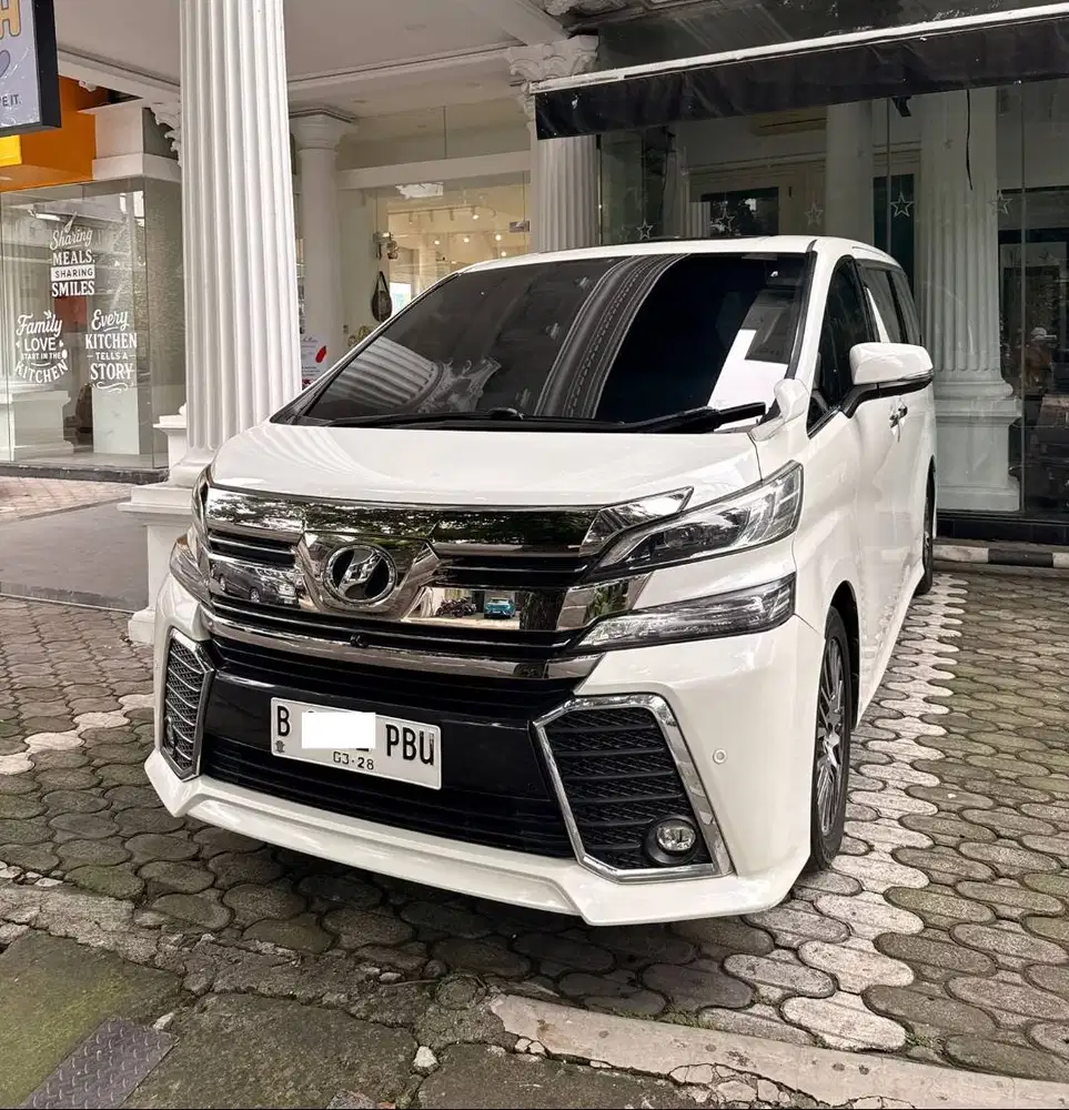 DIJUAL CEPAT! TOYOTA VELLFIRE 2.5G Limited AT-PUTIH MULUS!
